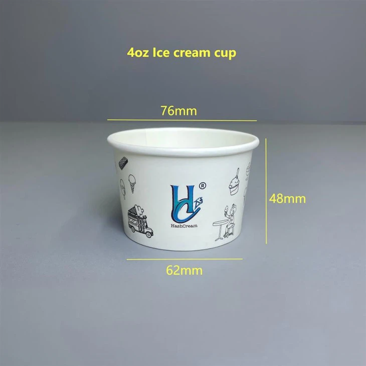 Mini ice cream tubs