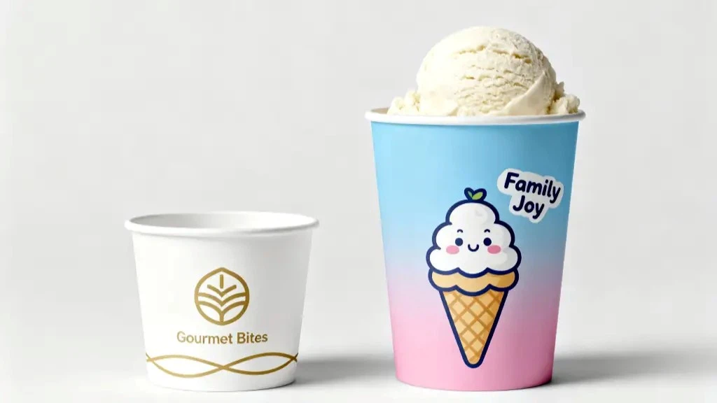 Good Size Ice Cream Cup 4 Good Size Ice Cream Cup 4