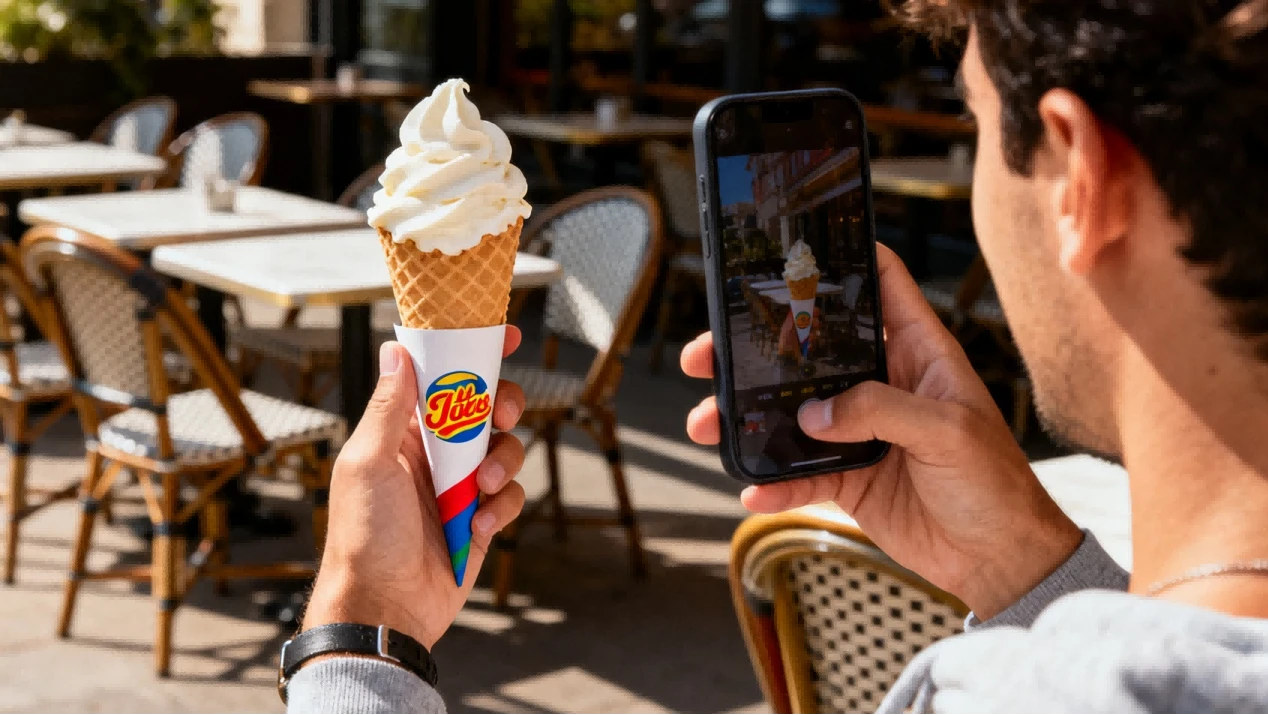 Ice Cream Cone Paper Sleeves 3 Ice Cream Cone Paper Sleeves 3