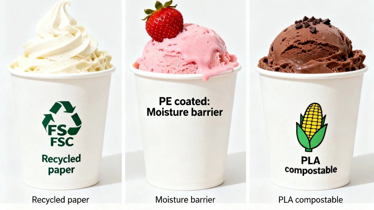 custom Paper Ice Cream Cups 2 custom Paper Ice Cream Cups 2